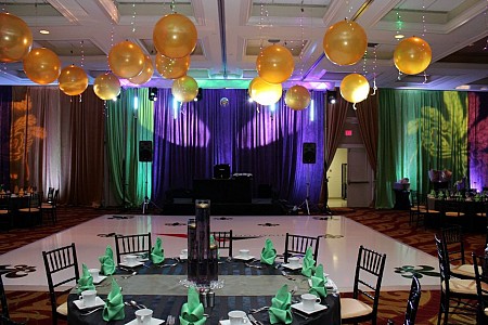 Electric Entertainment draping Picture